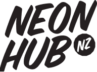 neon hub logo dark